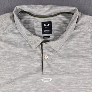 Oakley Golf Polo Shirt Gravity 2.0 Mens XL Regular Fit Moisture Wicking Athletic